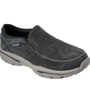 Skechers Men's Expected Avillo Relaxed Extra Wide Fit Memory Foam Slip On Loafer